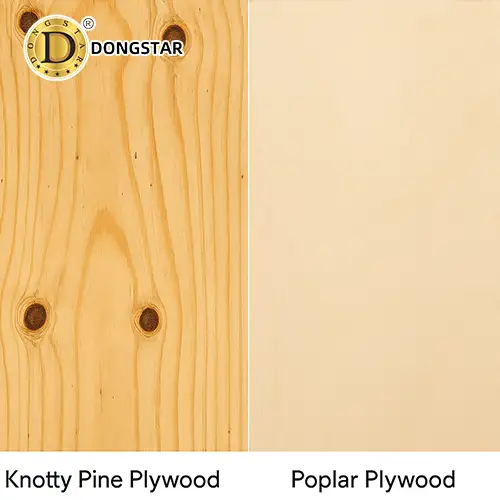 Pine Plywood vs Poplar Plywood