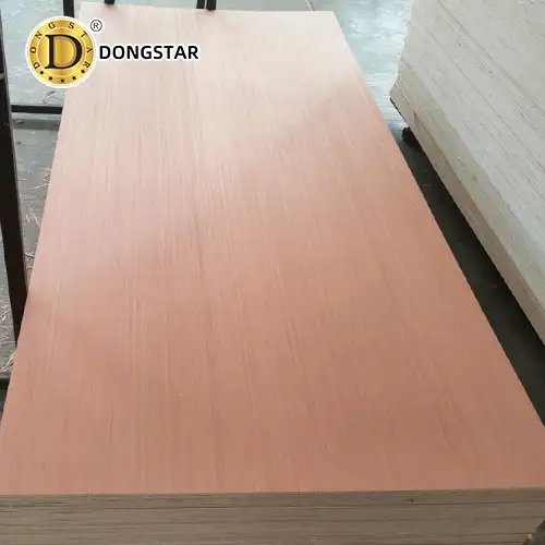 Red Engineered Veneer Plywood